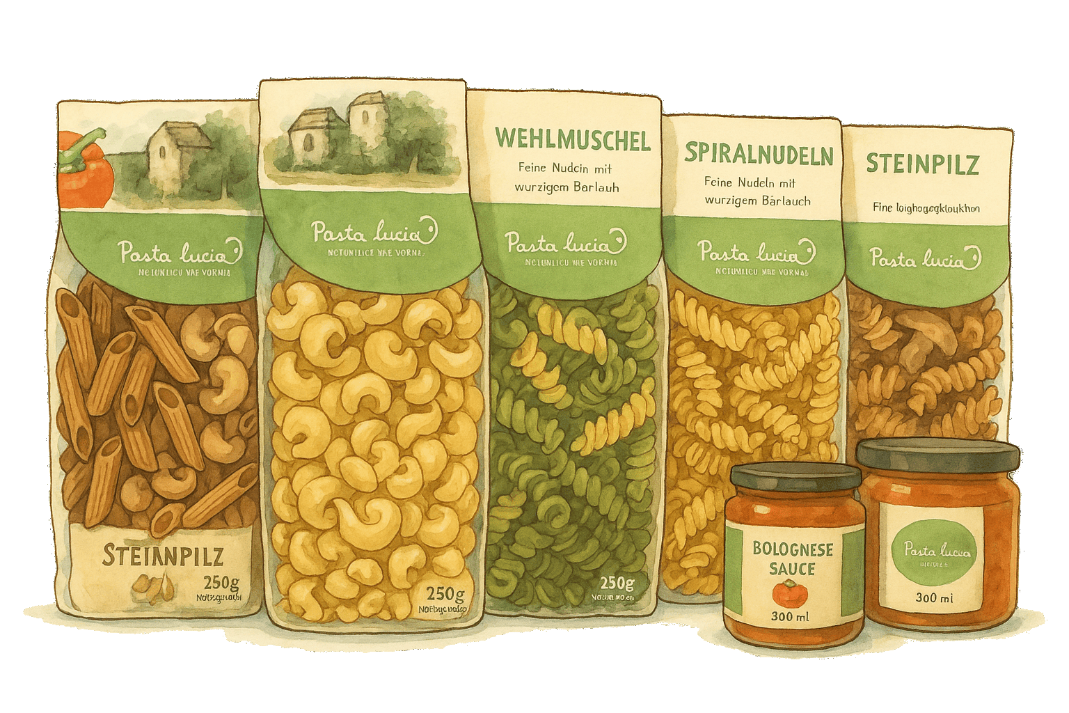 Nudeln aus Wehlen